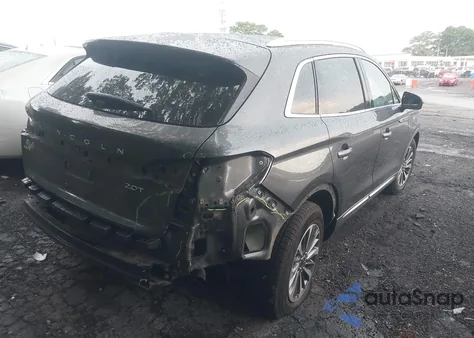 2019 Lincoln Nautilus Select из США, поврежденный, VIN 2LMPJ6K99KBL13432